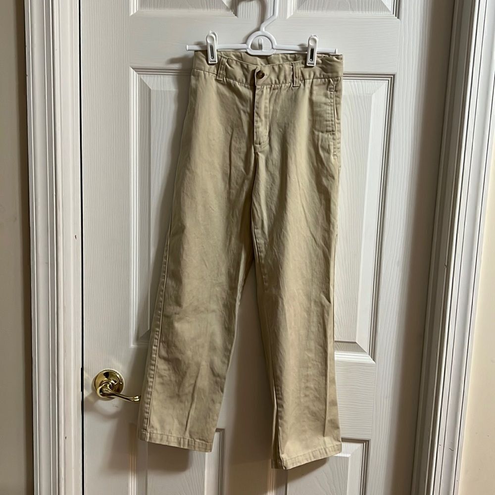 Kitestrings boys size 10 tan dress pants.